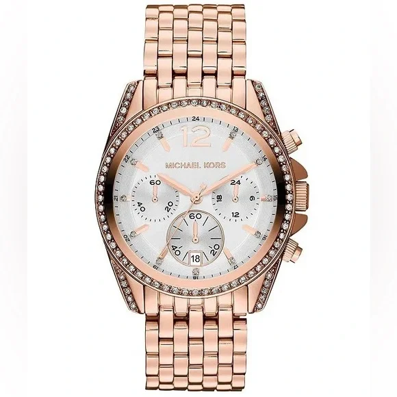 Michael Kors | Accessories | Michael Kors Pressley Rose Gold  display picture 1